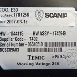 Scania R COO styrmodul - 1781256, 1544115