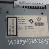 Mercedes Benz MB Actros MP3 rádio - A0004463662, 7620000009