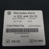 Mercedes Benz MB Atego elektroniczna jednostka sterująca CPC FR - A0024462902