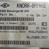 MAN EBS control unit ecu 81258087057, 0486106114