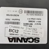 2018 Scania ECU BWE control unit 2472283, 2992928, 2907443