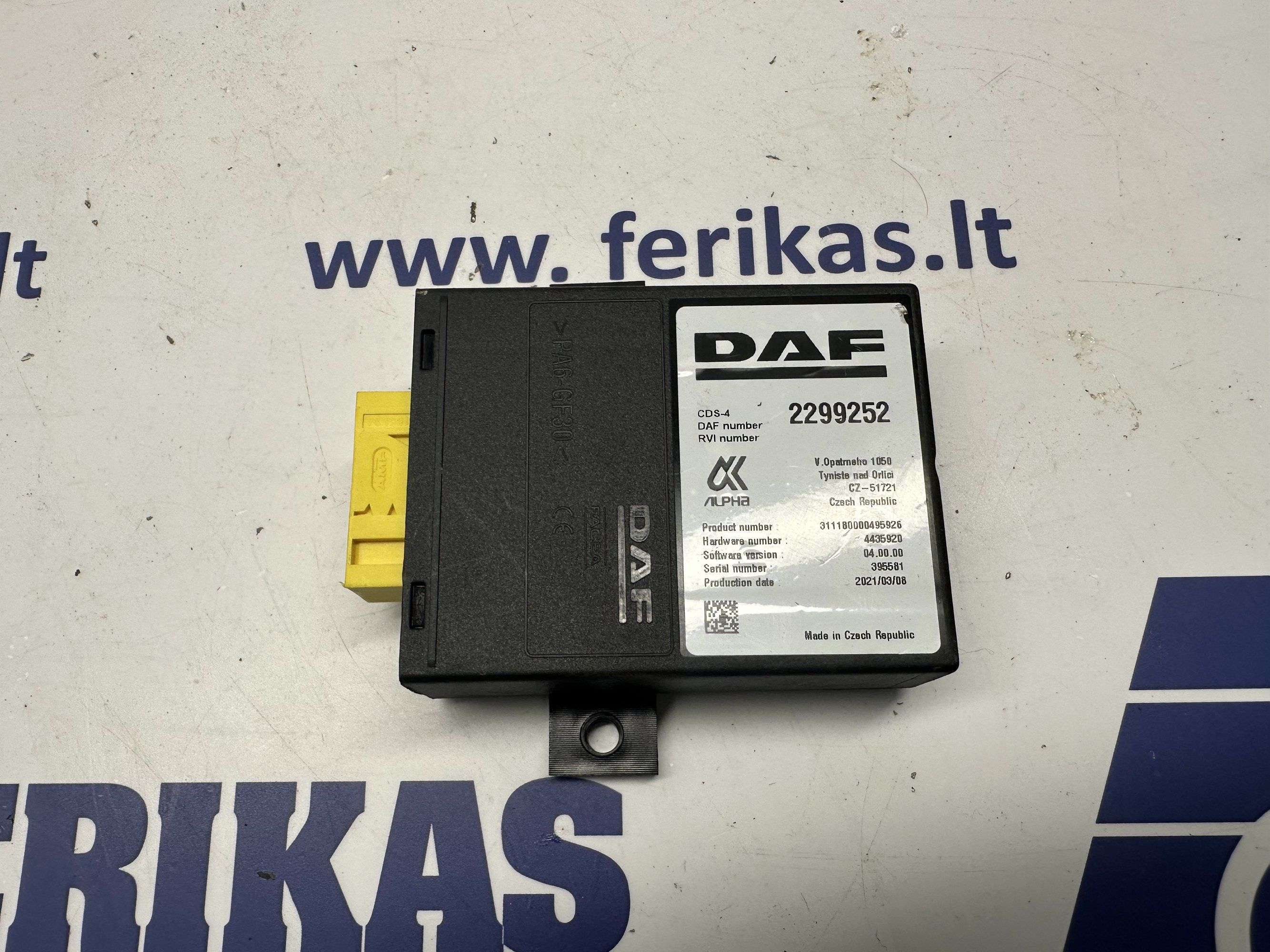 DAF XF CDS-4 control unit for trucks – Fast UK delivery