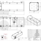 Zbiornik paliwa DAF 765L 620x675x2110 ze stopniami - 1944802