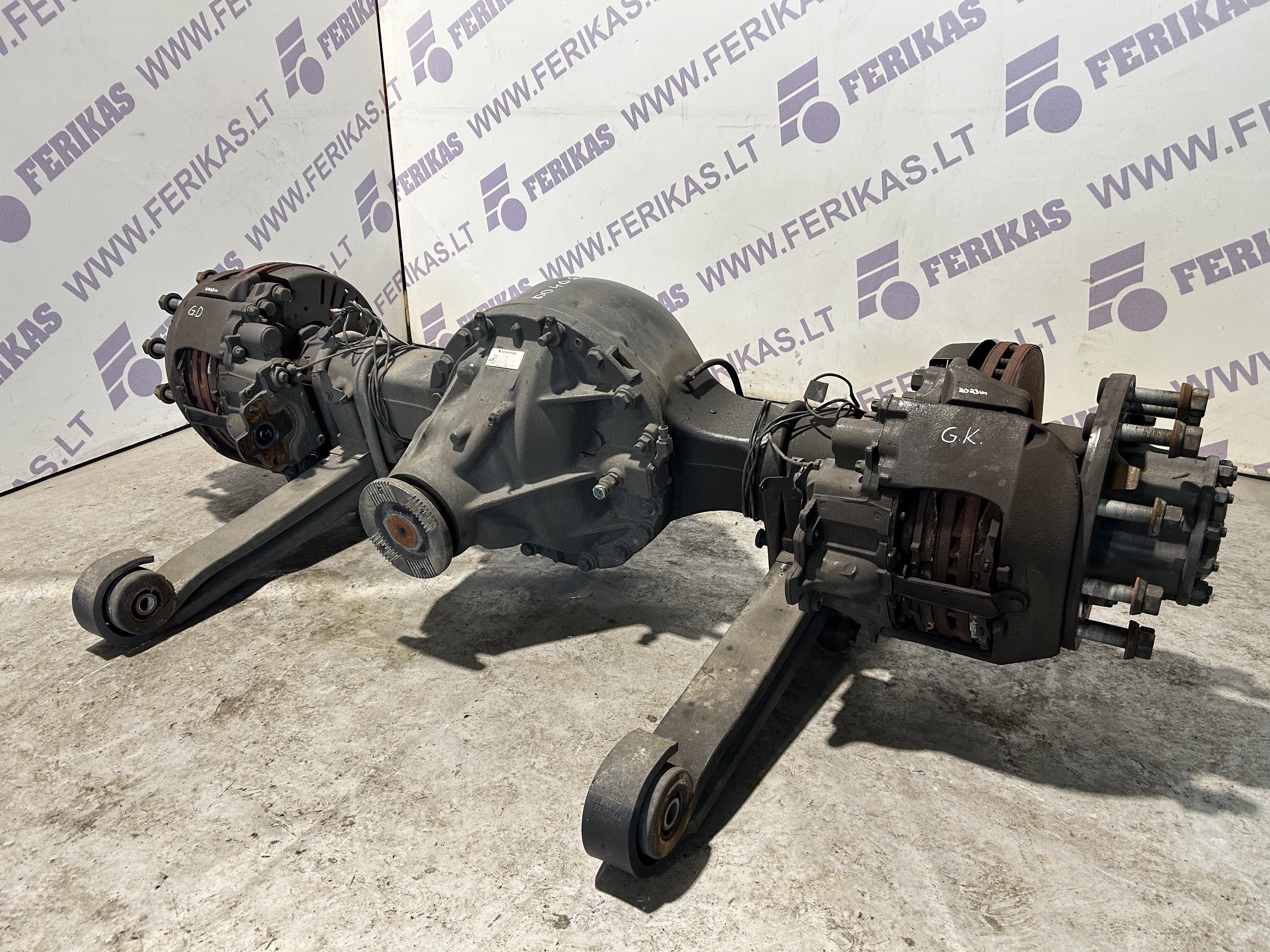 Renault rear axle HS 17X HE with differential, ratio 2.47, fast UK ...