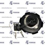 Korek wlewu paliwa z zamkiem do zbiorników MERCEDES BENZ, MAN, DAF, VOLVO, RENAULT, IVECO - cap80, 22335634, 7485132554