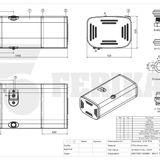 Palivová nádrž Scania 450L 505x700x1450 - 2371390, 1902143, 1424272